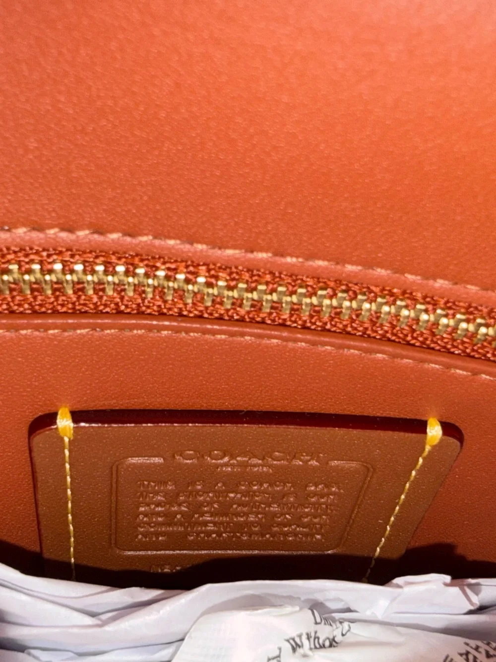 Coach Jet Suede Shoulder Bag in Brass/Clay